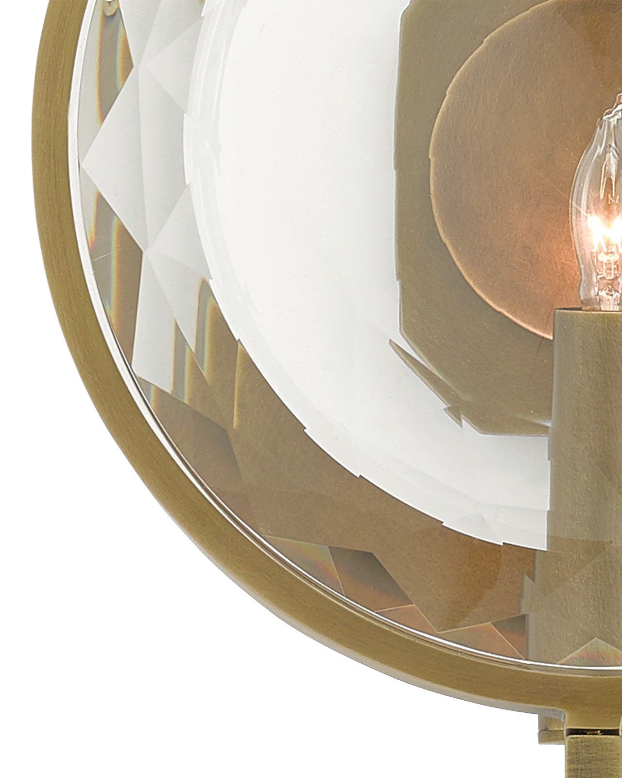 MarjieScope Brass Wall Sconce